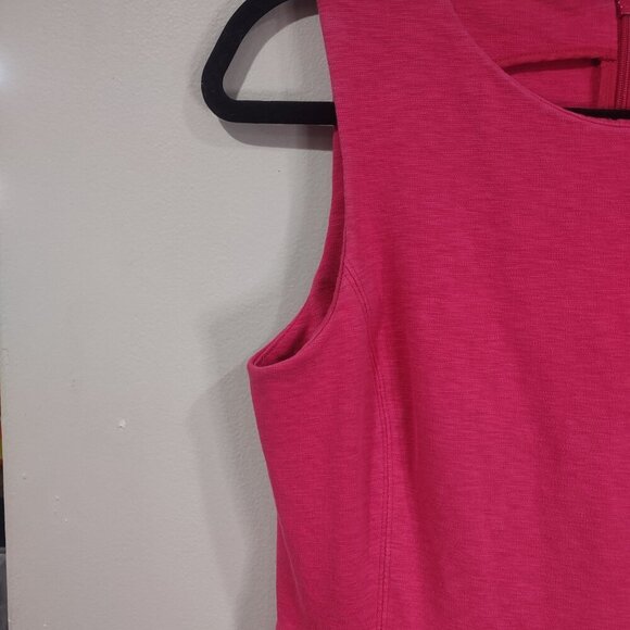 Women's J. Crew Fuchsia Daybreak Midi Dress Size Small - Picture 5 of 9